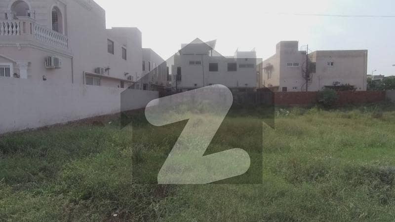 N Block 1 Kanal Prime Location 2 side Covered Plot For Sale In Phase 6 DHA Lahore