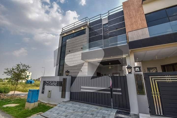 Abid Associates Brand New House Hot Location Facing Park And Mosque 9 Town Lahore