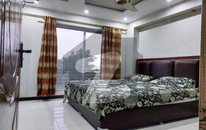 1 Bed Furnished Apartment Sector C Facing Grand Mosque Bahria Town