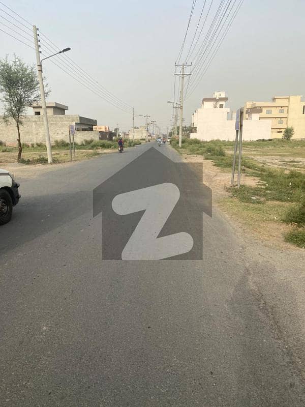 Confirm 10 Marla Super Builder Location Plot For Sale 60 Feet Road With All Dues Paid Located In Lda Avenue1 A, Block On Reasonable Price