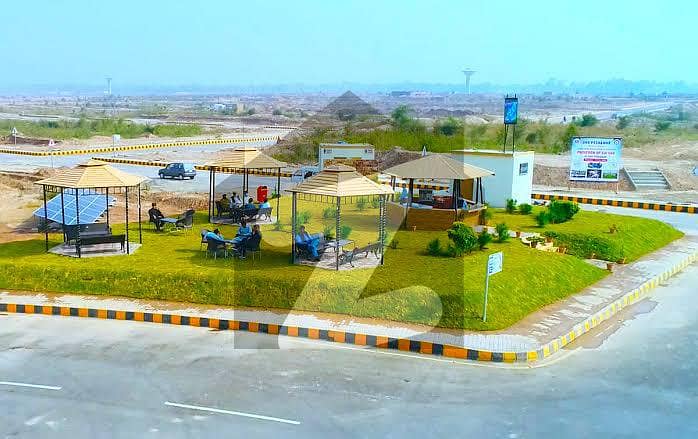 DHA Peshawar 1 Kanal Good Location Double road plot is available for sale in sector B
