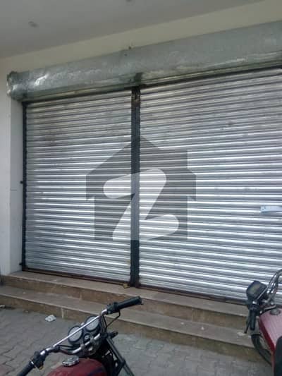 20x40 Double Shutter Shop For Rent In Revenue Society Johar Town