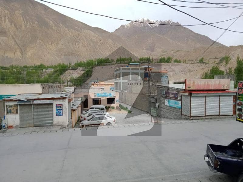 A Hotel (18000 Square Feet Building with camping site and parking) For Sale in Sost upper Hunza Karakoram Highway