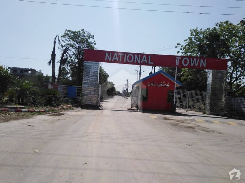5 Marla Residential Plot Available In National Town For Sale