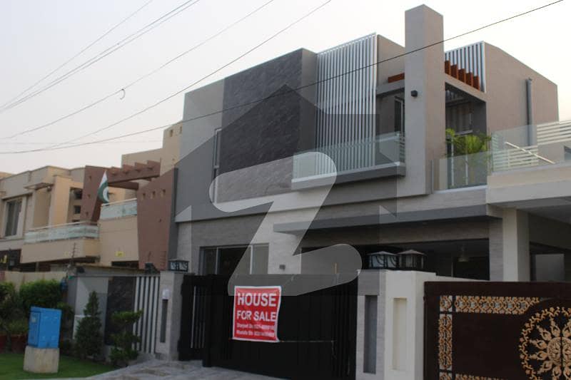 10 Marla Out Class Location Modern Design Brand New Bungalow For Sale In Dha Ph 8 Block P