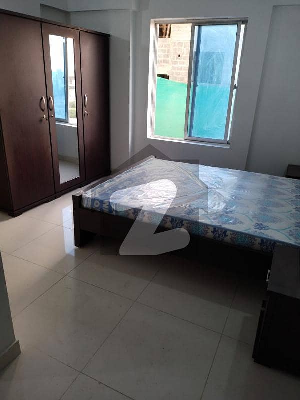 Studio Flat For Sale 500 Sqft One Bed Khalid Commercial Bungalow Facing Both Side 40 Fit Wide Road Two Side Open West Open Tile Flooring Dha Defence