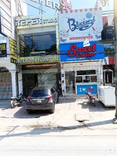 Commercial Plaza 5 Marla Double Storey In Pia Society Main Road