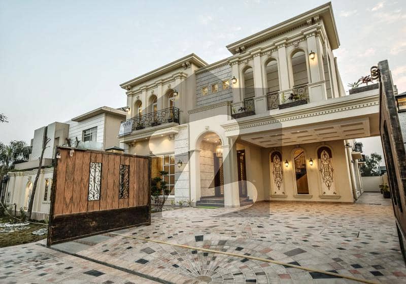 100 Original Pic 1 Kanal Brand New Spanish Villa Super Luxury House For Sale In DHA Phase 5