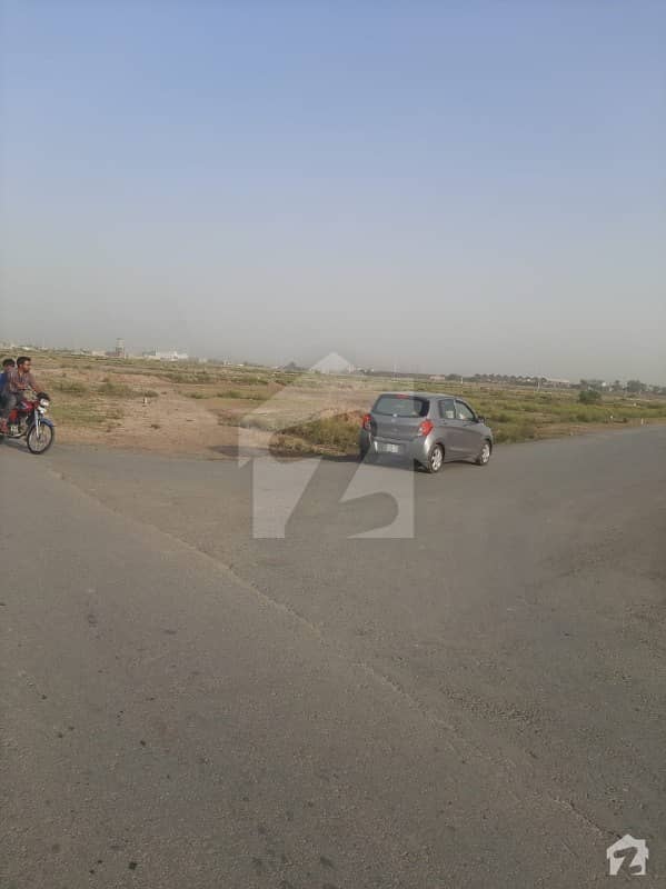 Facing Park Corner Kanal Beautiful Plot No 1126 For Sale On 50 Feet Road Dha Lahore