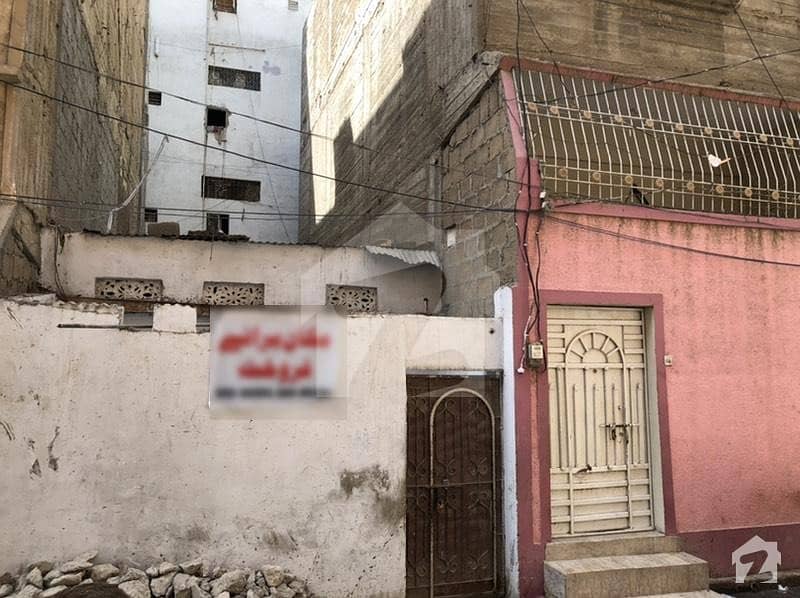 لیاقت آباد - بلاک 5 لیاقت آباد کراچی میں 1 کمرے کا 2.25 کنال مکان 60 لاکھ میں برائے فروخت۔