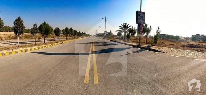 Main Round About Commercial Plot One Of The Best Location Facing Main Jinnah Boulevard Road .