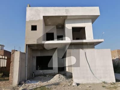 Sector A 7 Marla Three Storey Grey Structure House Is Available For Sale