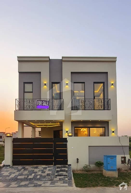 5 Marla Brand New Lavish House For Sale In Dha 9 Town Sector C Hot Location