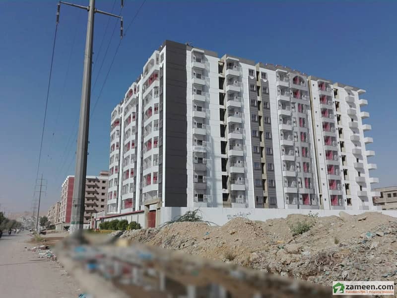 Al Ghafoor Sky Tower Brand New 4th Floor Flat For Rent North Karachi Sector 11A, North