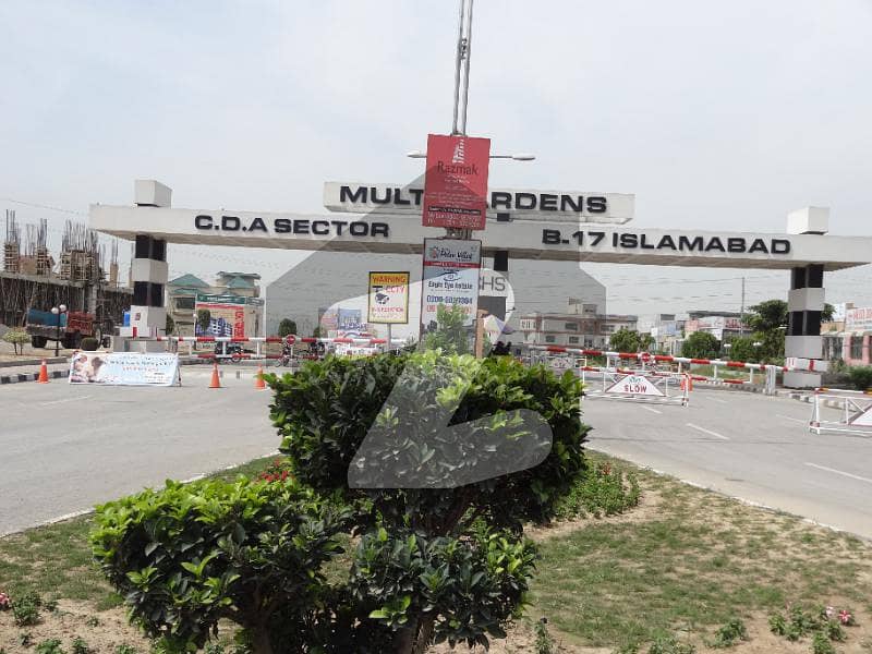 8 Marla plot for sale in B-17 Islamabad Block D
