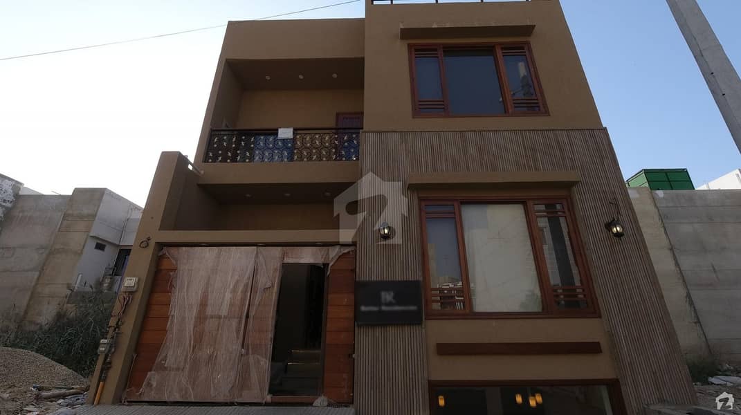 Brand New Beautifully Designed 4 Bedroom 100 Square Yards Exclusive House With Basement In Dha Phase 7 Extension Is Available For Sale