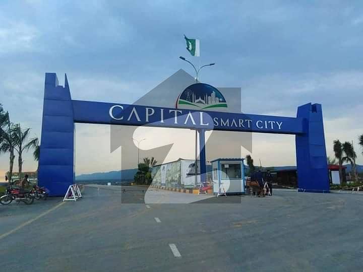 5 marla plots are available for sale in capital smart city islamabad on installments