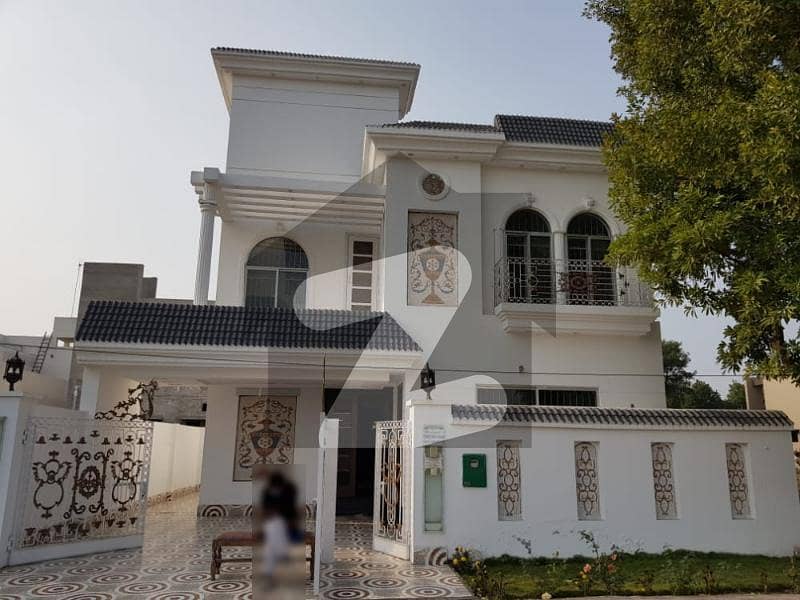 10 Marla Brand New House Facing Park Available For Sale In Overseas B Block Bahria Town Lahore