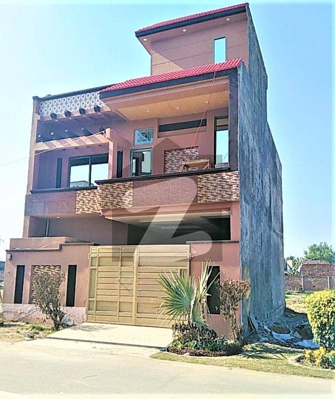 5 Marla Good Looking Corner House For Sale On Cash Or 1 Year Installments