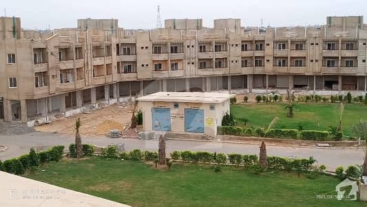 Flat For Sale In Kn Gohar Green City Behind Malir Court Karachi
