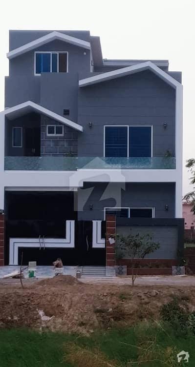 6 Marla Double Storey Brand New House For Sale In Valencia Society Prime Location