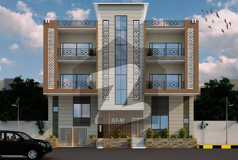Upcoming Project In Pechs Block 6 Near Ambala Bakers Only Ground Floor Left.