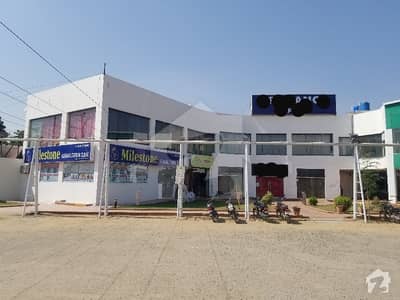 500 Sq Yard Double Story Commercial Building For Rent