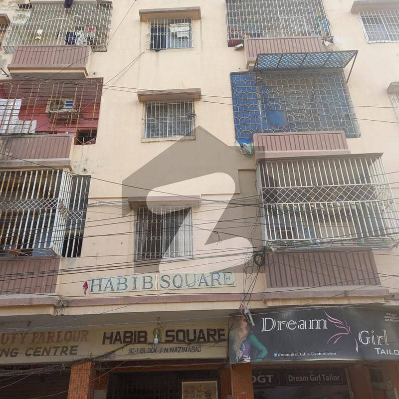 Flat For Urgent Sale ( Habib Squire ) North Nazimabad Block J North