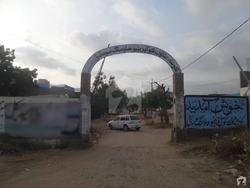 Corner Plot For Sale At Quetta Town Sector 18 A Karachi