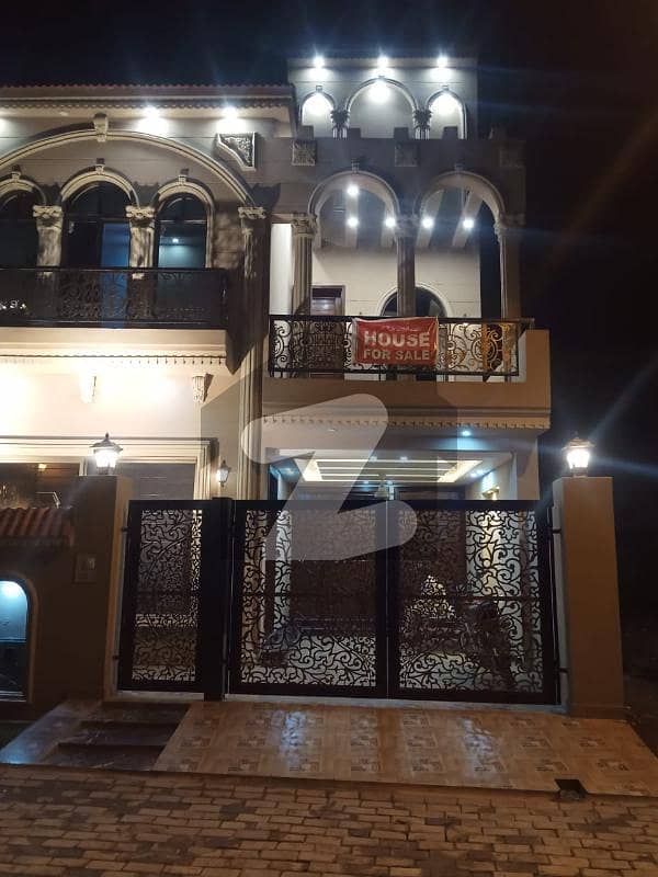 5 Marla New House With 3 Beds For Sale In Jinnah Block Bahria Town Lahore