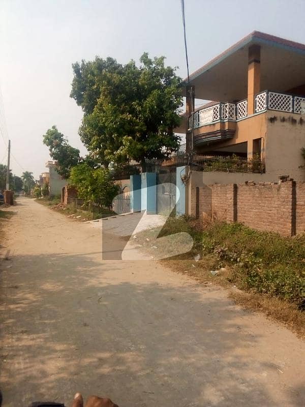 24 Marla Residential Plot For Sell On Model Town Ugoke Boundary Wall Project