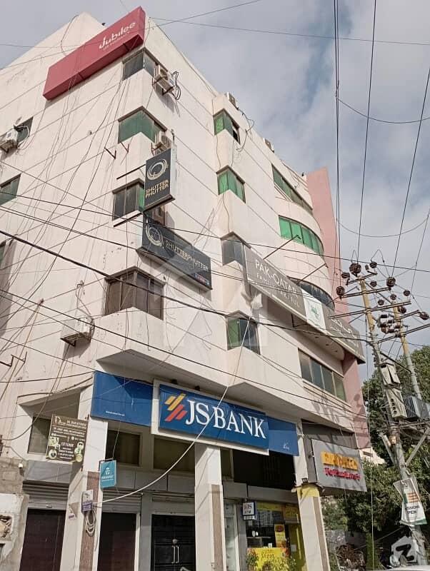 Urgent Office For Sale Bahadurabad Char Minar Chowrangi Karachi