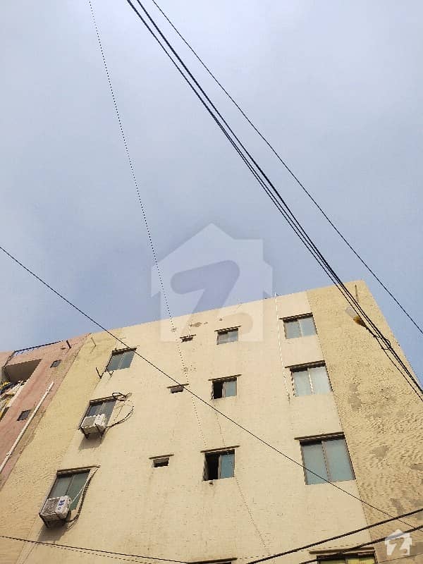 DEFENCE PHASE 2 E X T D H A FLAT FOR SALE 3 BEDROOM DRAWING DINING 3RD FLOOR MARBLE FLOORING 1050 SQUARE FEET