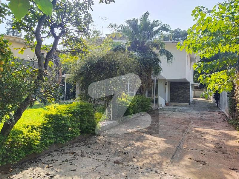 In G-6 Embassy Road Corner Demolish Able House Available For For Sale In A Very Prime & Peaceful Location Property Area 3 Kanal CDA Transferable