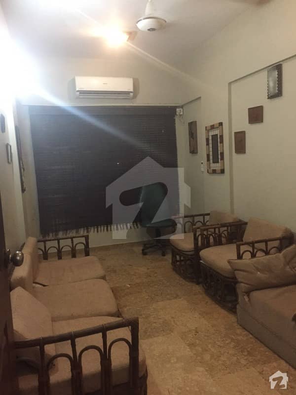 Defence Muslim Commercial Fully Furnished Studio Flat 2 Bed Lounge Outclass