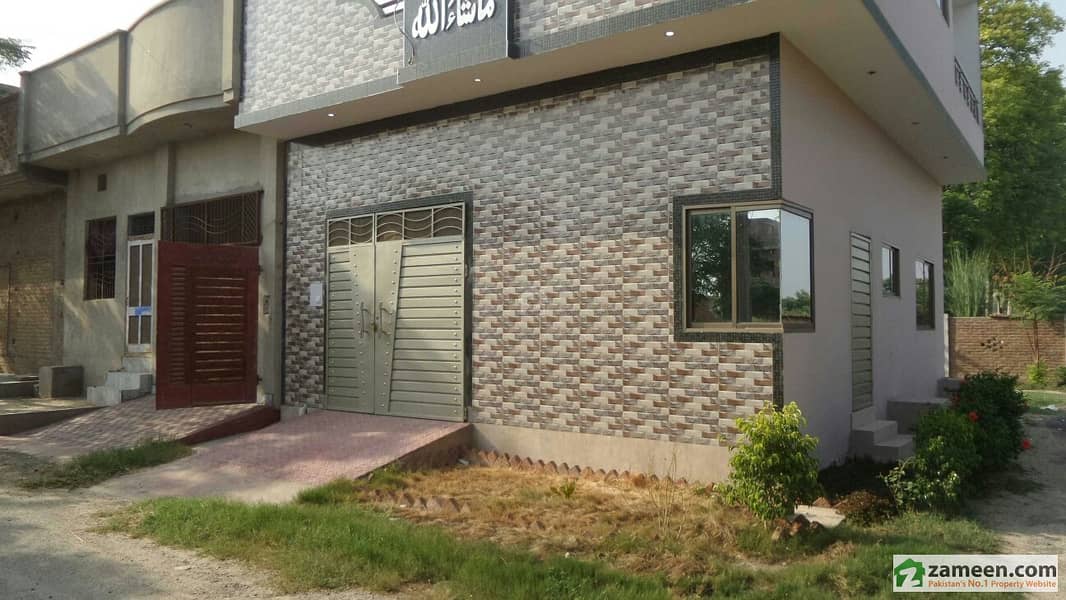 Triple Storey Brand New Beautiful Furnished Corner House For Sale At Canal View Okara