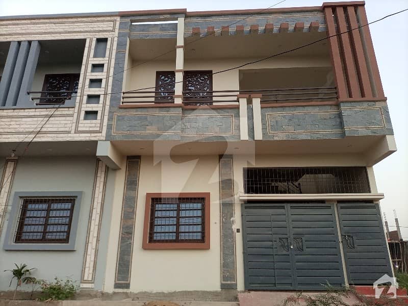 120 Sq Yards Brand New Double Story Banglow Available For Sale.