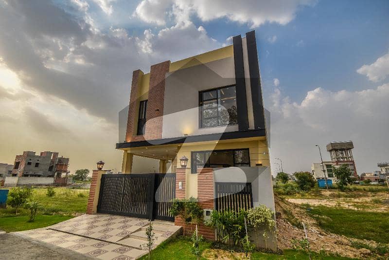 Lahore Grande Est Offer Phase 9 Prism Five Marla Brand New Modern Design Italian Villa For Sale Near Park