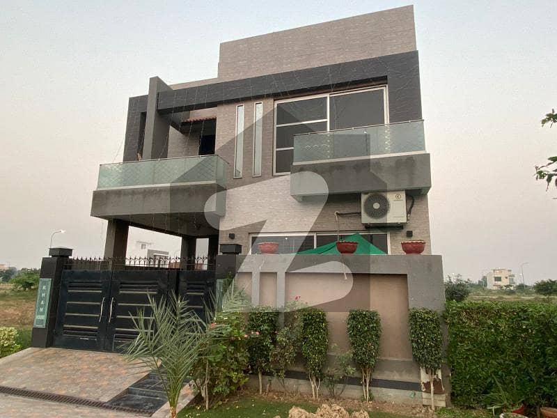Modern Style Layout 5 Marla Brand New House For Sale In Dha 9 Town Lahore At Prime Location