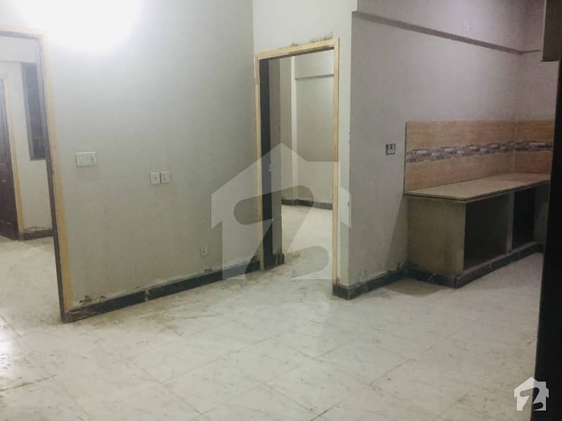 2 Bed Lounge Brand New Flat For Sale At Nazimabad No 02.