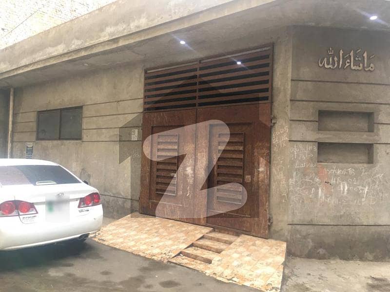 Semi-commercial Single Storey Corner House For Sale In Fazal Ganj Faiz Bagh Inside Do Moria Pul Lahore