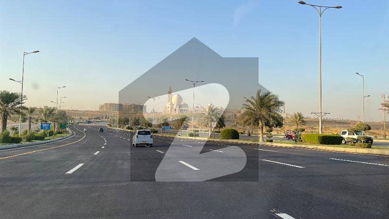 Ali Block Chance Deal Jinnah Face Eastern Service Road Plot 125 Sqyd For Sale Available Bahria Town Karachi