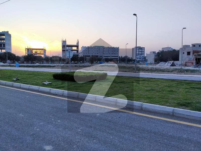 Quaid Block 6 Marla Developed Commercial Plot Builder Location Is Available For Sale in Sector E Bahria Town Lahore