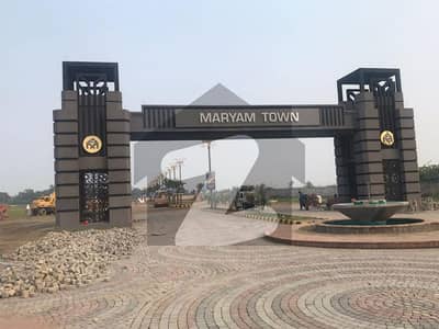 4 Marla Commercial Plot For Sale Within 6 Month Possession In Maryam Town Lahore