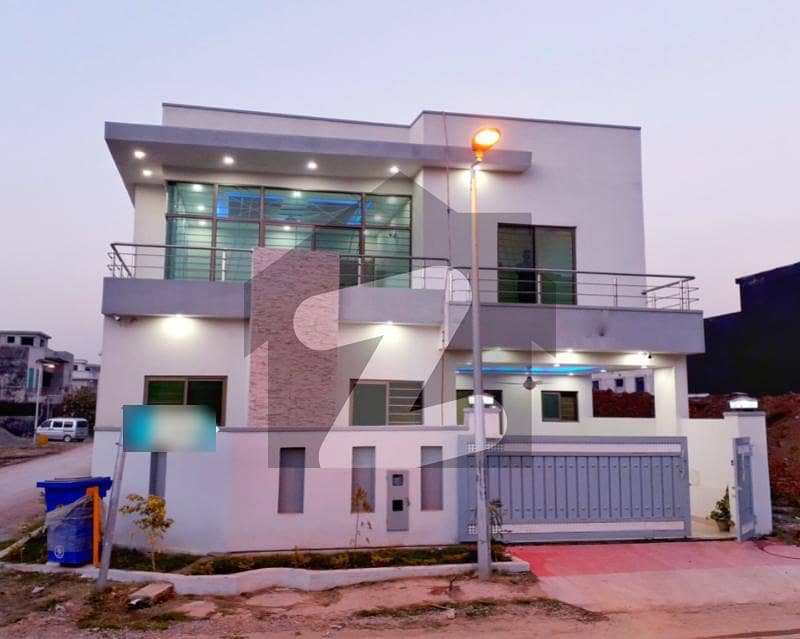 7 Marla Brand New Corner House For Sale Bahria Town Phase 8 Abu Baker Block Rwp