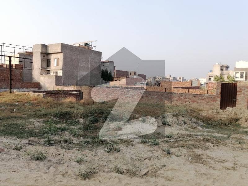 3 Marla Corner Commercial Plot For Sale In Gvl Block Pak Arab Society Lahore