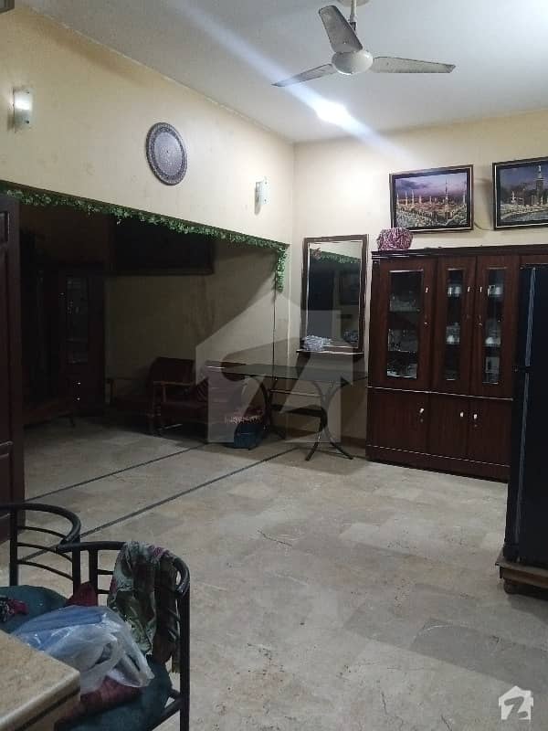 100 Sq Yard Ground Plus 1 Floor House With 4 Bed DD Marble Flooring West Open