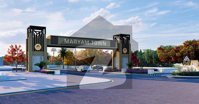 3 Marla Residential Plot On Easy Installment Plan In Maryam Town