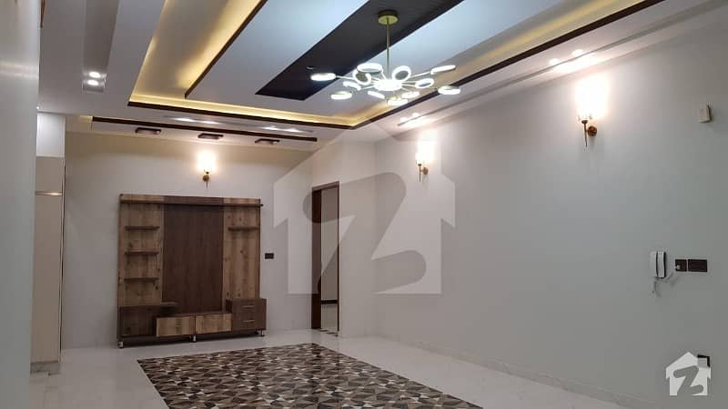 400 Sq Yard Fully Furnished 70 Ft Wide Road Brand New Double Storey House Available For Sell