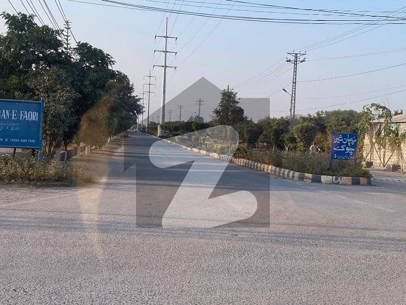 10 Marla Plot Regi Model Town Peshawar Zone 3 Block A2 (north Corner)
